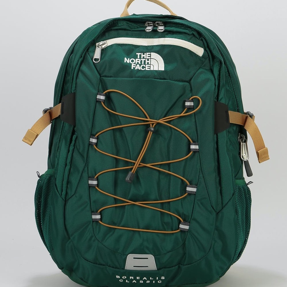 iso tnf north face classic borealis night green british khaki backpack